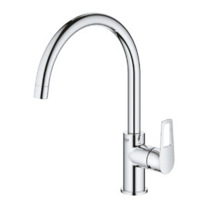 Bauloop single lever sink mixer